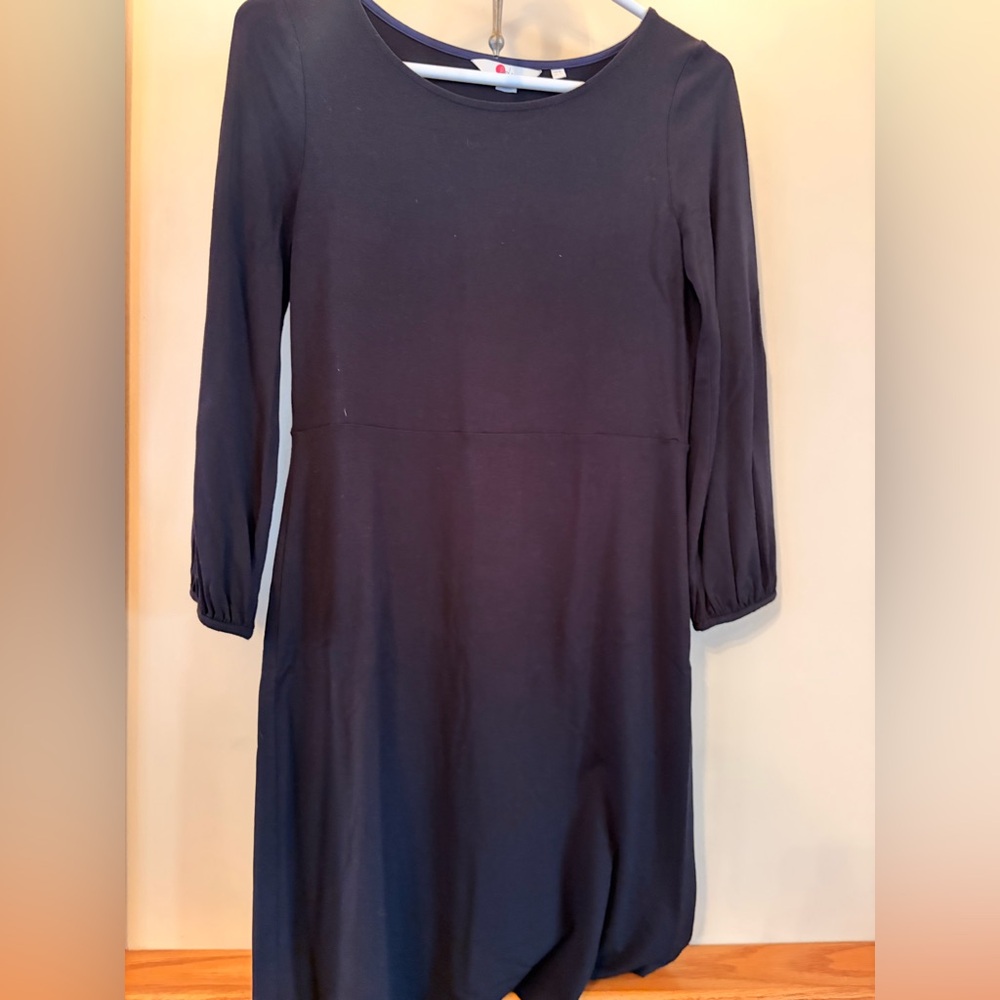 Boden Classic Black Long Sleeve Dress